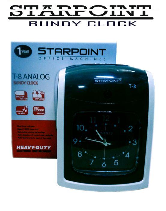 Time Point Clock Machine STARPOINT Bundy Clock Machine. Time Recorder machine. Bundy Clock ...
