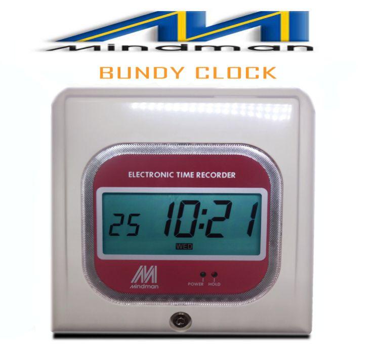 Heavy Duty Mechanical Bundy clock Time Recorder Bundy clock, Audio