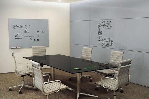 Glassboard magnetic glasss board for schools offices writing