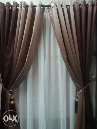 blackout curtain set 6 in 1
