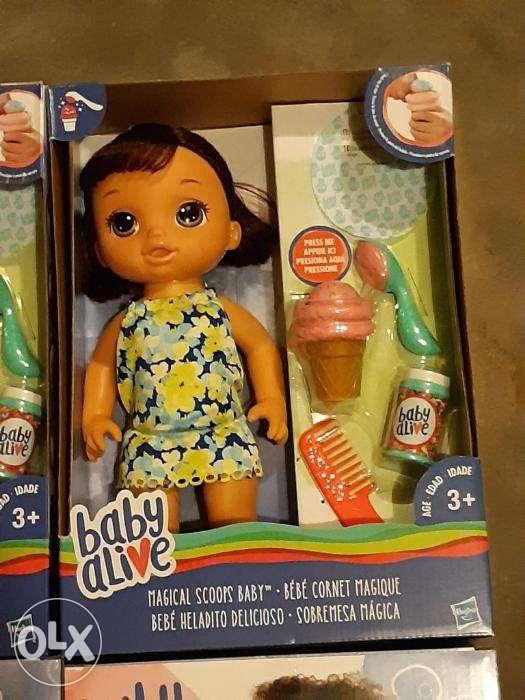 baby alive magical scoops brunette