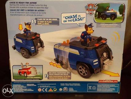 PAW Patrol Chases Deluxe Cruiser Toy Vehicle with Action Figure