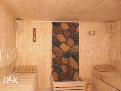 Sauna Spa Steam Sauna Room material and equipment for Gym Condo Resort