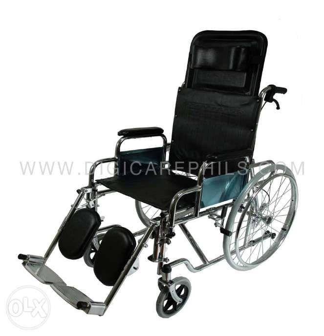 Procare Reclining Wheelchair with Spoked Wheels, Health & Nutrition