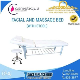2in1 facial and massage bed with stool 2in1 facial and massage bed with stool