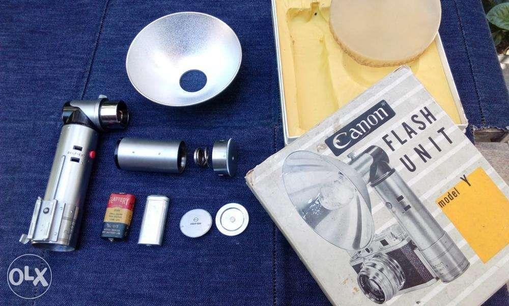 Canon Flash Unit Model Y, Photography, Photography Accessories, Flashes