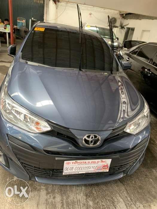 2019 Toyota Vios E automatic Grayish Blue, Cars for Sale on Carousell