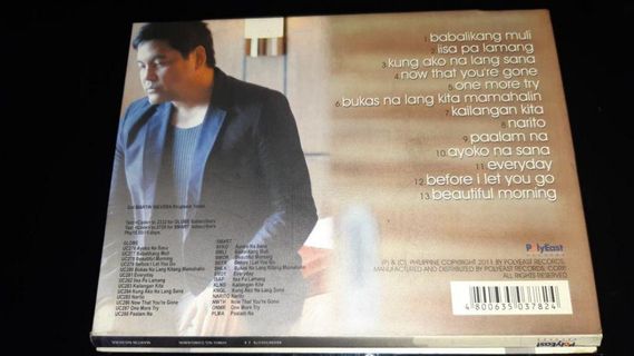 Martin Nievera " Himig Ng Damdamin" CD with Minus One and Lyrics