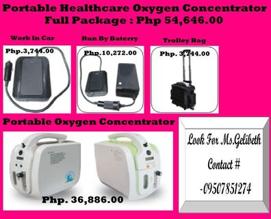 Portable Healthcare Oxygen Concentrator  For Package Only