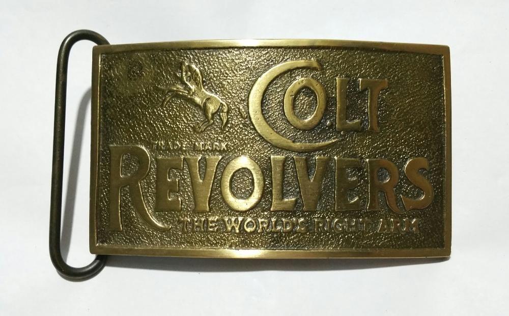 colt revolvers belt buckle tiffany