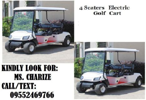 4 Seaters electric GOLF CART