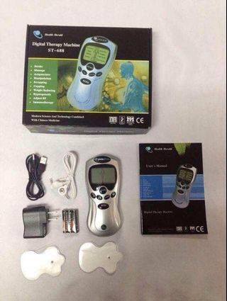 electronic tens pulse massager digital theraphy machine