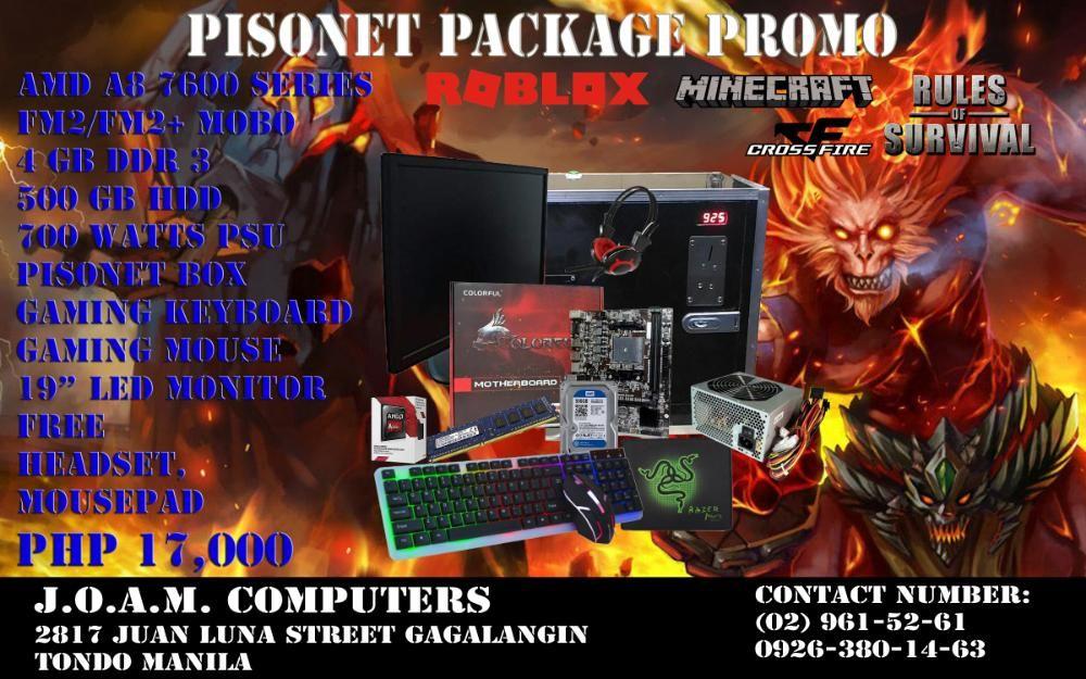 Pisonet Promo Package Electronics Computers Desktops On - 