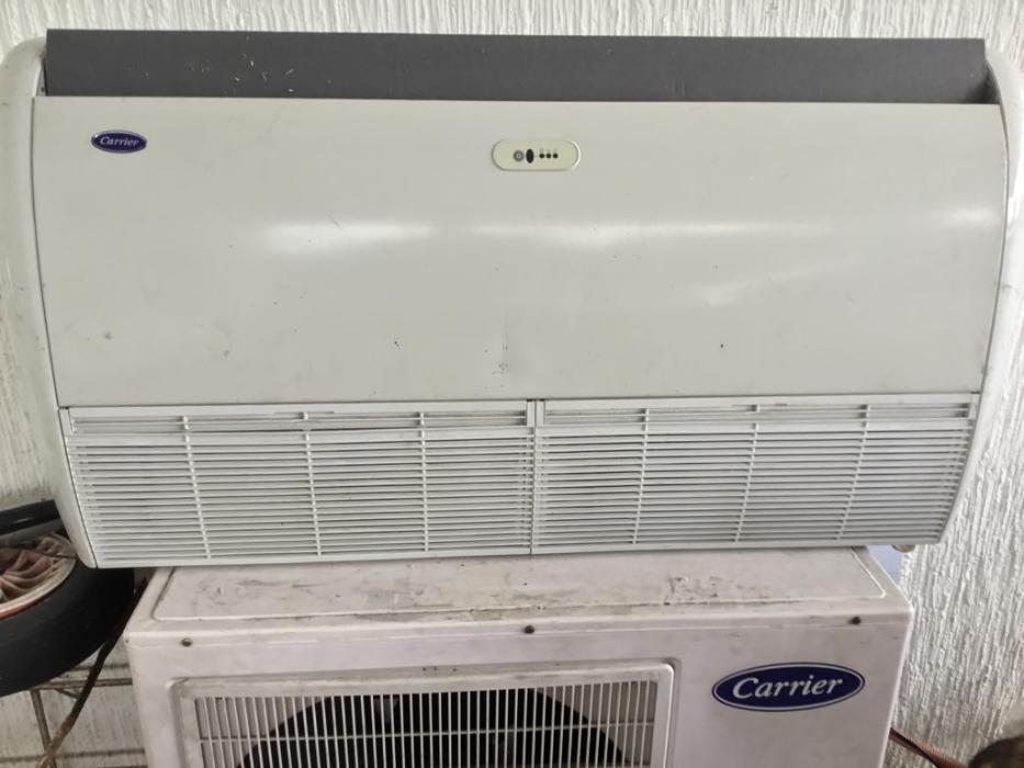 CARRIER split type aircon 3 TON w remote, TV & Home Appliances, Air