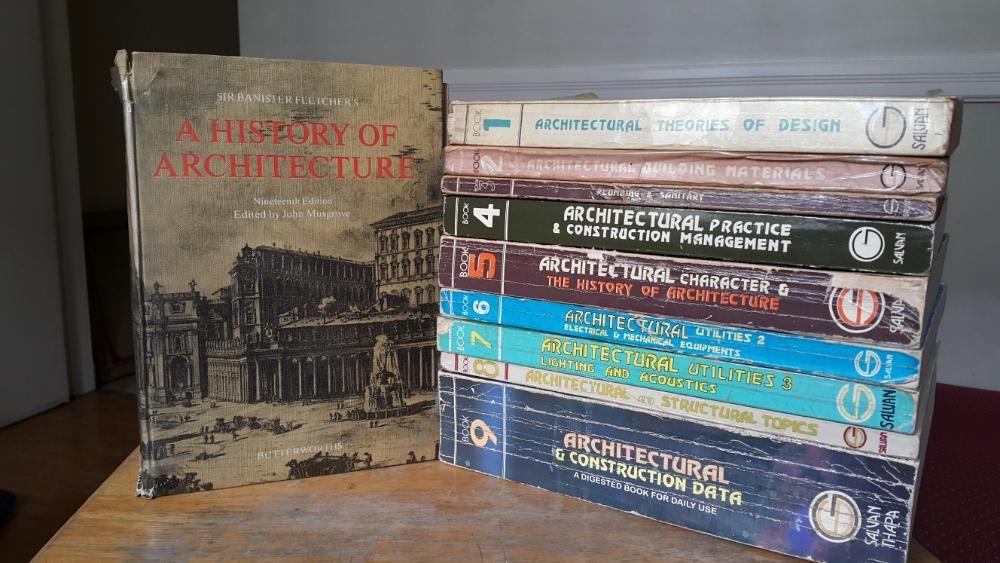 Salvan Architectural books 19 and Sir B Fletcher's HOA, Hobbies