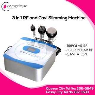 3 in 1 rf machine slimming facial with warranty