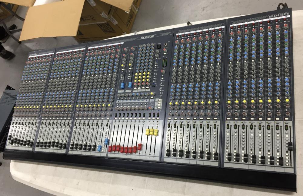 Allen and Heath GL2800 840 Analogue Mixer with RPS11 Power Supply Unit ...