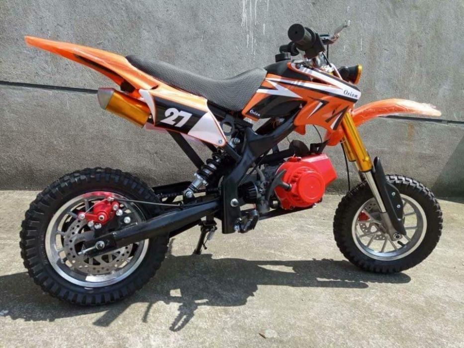COD OK Enduro (Inverted Suspension) 49cc Pocket Dirt Bike GAS TYPE, Babies & Kids, Going Out