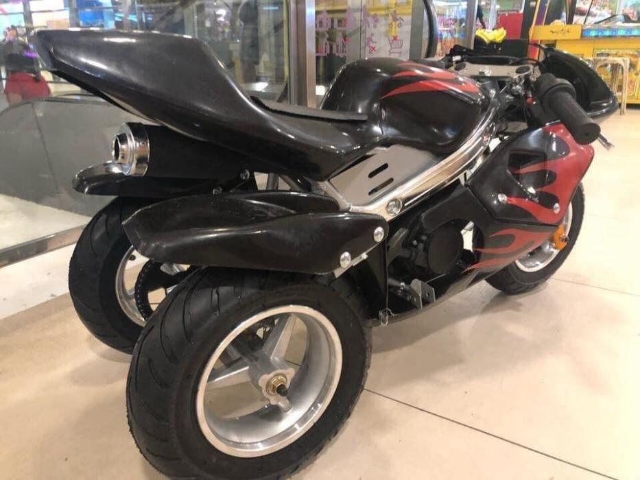 COD OK 49cc Gasoline Type Pocket Dirt Bike with 3 Wheels (Category: Infant Playtime) located in Manila. Submitted by borntoshop888_rechargeables (Listing ID 239115877, Image 2). Description: This listing is hosted on Carousell on behalf of OLX Philippines. Legit Shopee Seller Here! IWAS SCAM PO TAYO! COD CASH ON DELIVERY OK within Metro Manila and nearby LUZON Areas!!! FOR VISAYAS AND MINDANAO BUYERS see our feedback ratings as proof of legitimac