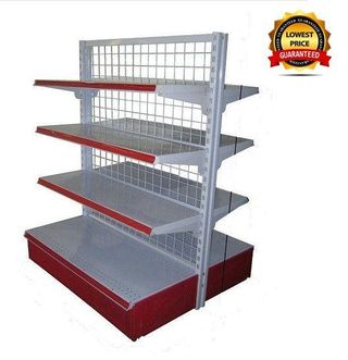 Double-side High Quality Gondola Rack Display White and Red