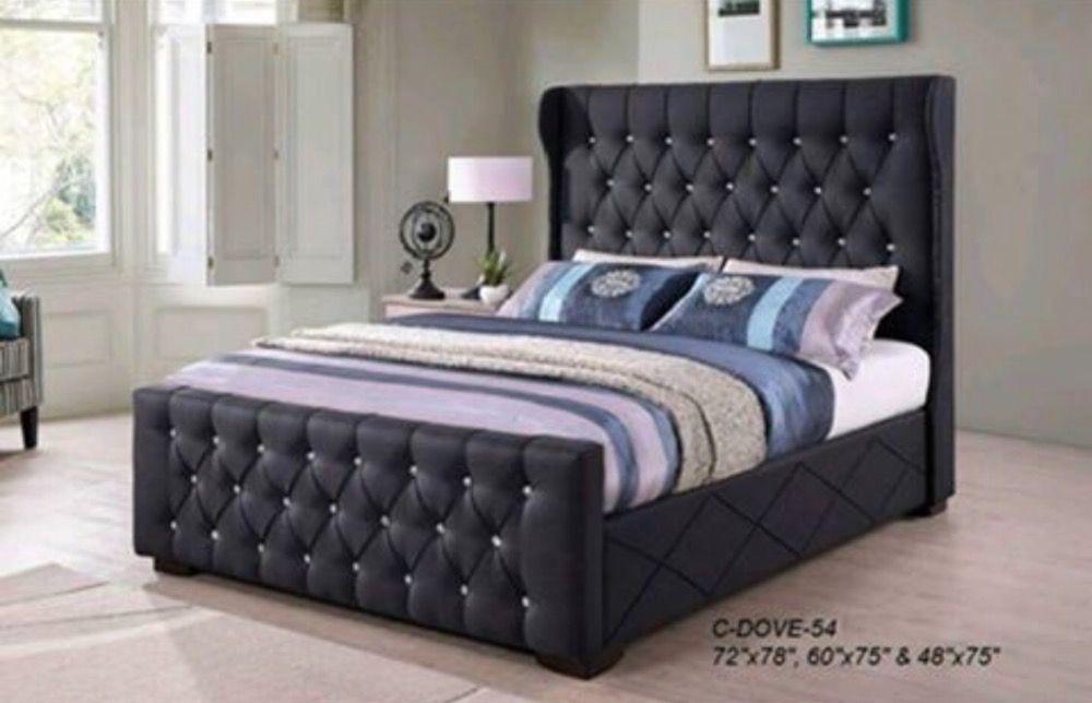 Tufted Bed, Furniture & Home Living, Furniture, Bed Frames & Mattresses