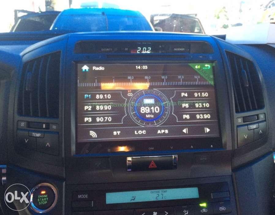 Toyota Land Cruiser LC200 touch screen 