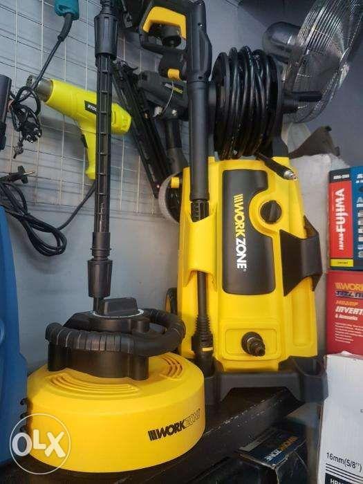 Pressure washer workzone with free patio cleaner, Furniture & Home
