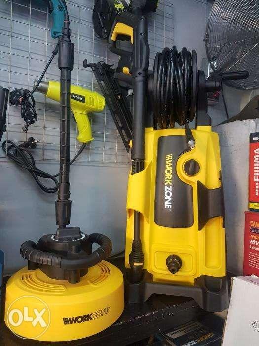 Pressure washer workzone with free patio cleaner, Furniture & Home