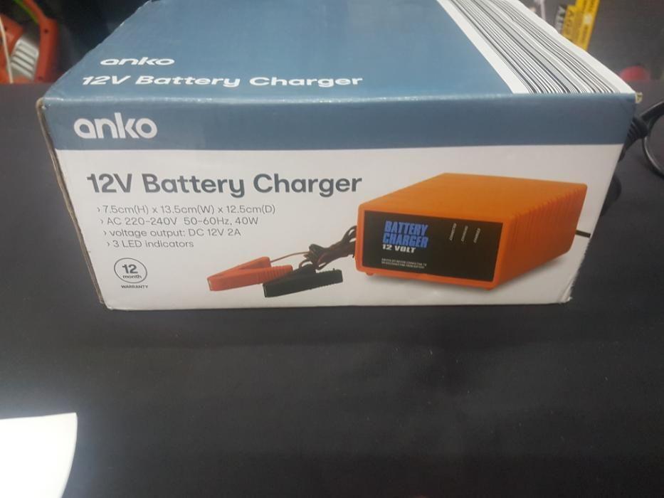 anko 12v battery charger