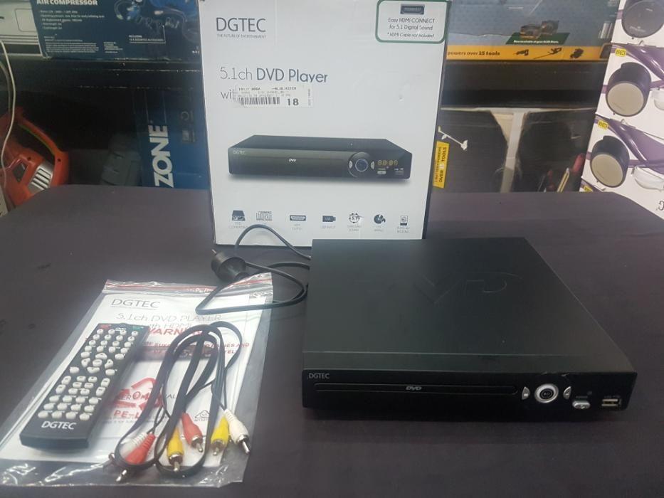 DGTEC 5.1 DVD player, Audio, Portable Music Players on Carousell