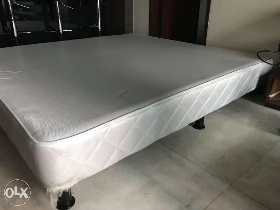 king size box divan bed frame glass coffee table side table (Category: Table Linen & Textiles) located in Cebu City. Submitted by alri.alri (Listing ID 239171816, Image 2). Description: This listing is hosted on Carousell on behalf of OLX Philippines. Fully functional furnitures with cosmetic damage caused by small pet 72”x70” Box Divan P16000 24”x36” glass coffee table P5500 18”x18” slip in side table P1000.