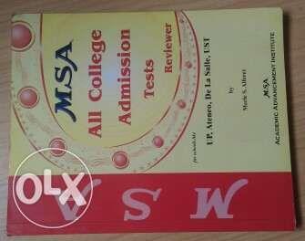 MSA College reviewer (Category: Assessment Books) located in Manila. Submitted by peterv641 (Listing ID 239174670, Image 2). Description: Selling my MSA College test Reviewer as a package, not interested on individual purcahse All books are clean and looks new, no writings or dirt, well kept. Meetup at MRT Boni, SMLight or Robinson's Forum, we also ship thru LBC, Xend, DHL, UPS.