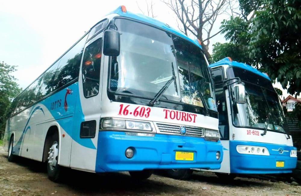 Tourist bus for hire and coaster for rent