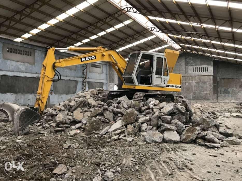 For RENT Construction Backhoe w/ Breaker w/ TESDA Operator, Business
