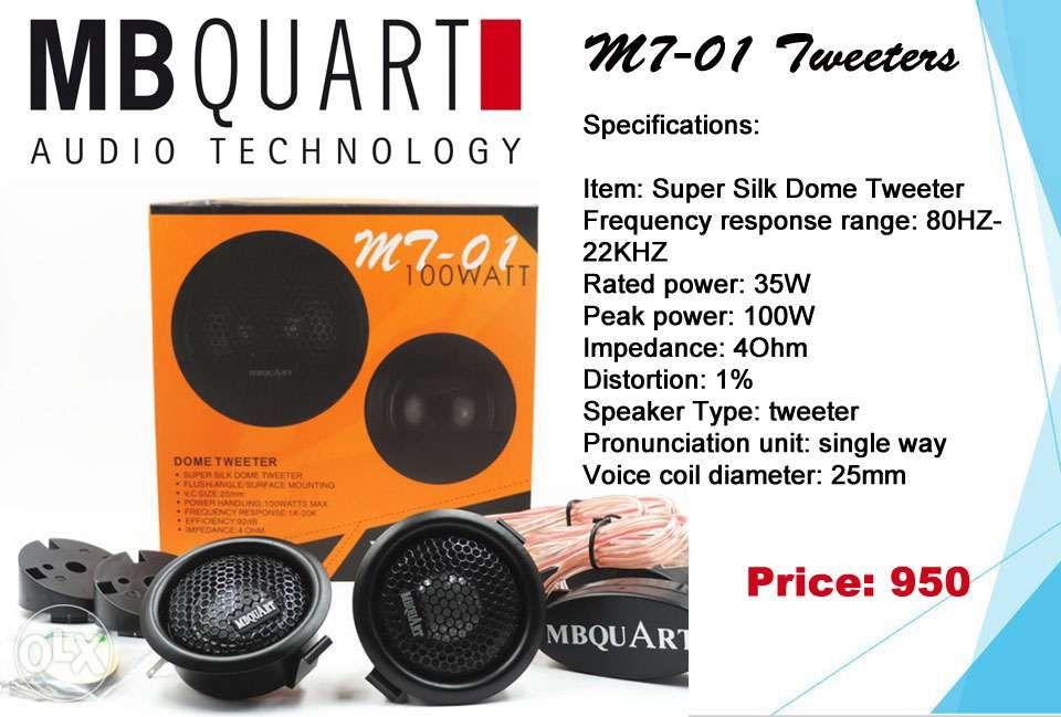 mb quart tweeters