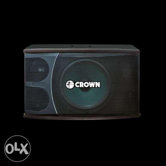 crown karaoke speaker