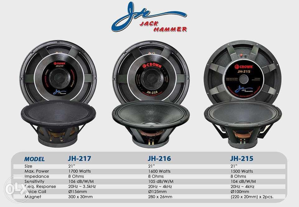 crown speaker 300 watts price