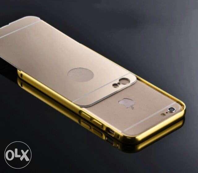 Luxury Mirror Case For iPhone 6 6S 6Plus 6S Plus (Category: Cases & Sleeves) located in Las Pinas. Submitted by digitalpimp (Listing ID 239187802, Image 3). Description: LUXURY MIRROR CASE. - Luxury mirror cases for iPhone 6, 6S, 6 Plus and 6S Plus for only P350/piece. - Brand new. - High quality aluminum and plastic construction. - Ultra thin and lightweight design. - Covers the sides and back of your beloved iPhone. - Protects against dirt and 