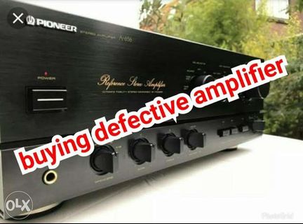 buying defective amplifier