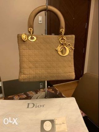 Authentic Christian Dior Lady Dior Bag