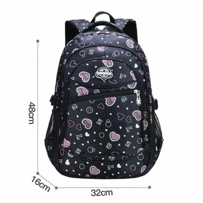 School Bagpack 18 inches (Category: Diaper Bags & Wetbags) located in Manila. Submitted by zephmerchandising (Listing ID 239194027, Image 3). Description: Retail price 1-3 pcs 800 each 6-12 pcs 670 each 15-30 pcs 560 each 40-80 pcs 500 each 100-400 pcs 350 each.