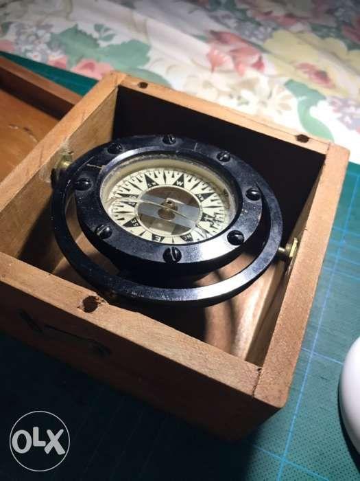 Compass Box Set Old Antique Boxed Compass 1930, Hobbies & Toys, Memorabilia & Collectibles ...
