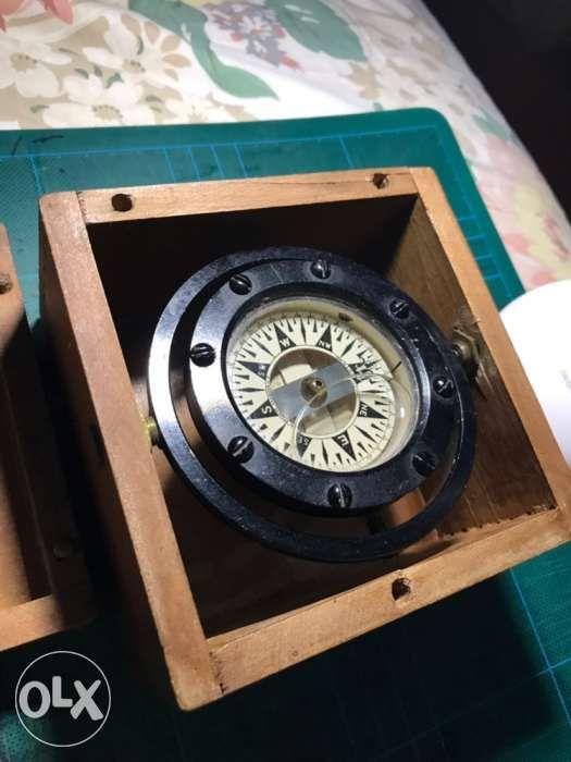 Compass Box Set Old Antique Boxed Compass 1930, Hobbies & Toys, Memorabilia & Collectibles ...