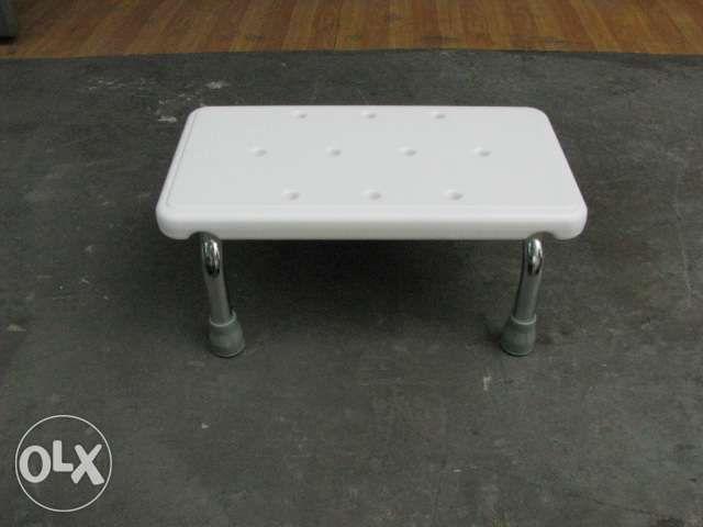 Foot stool (Category: Other Assistive Aids) located in Manila. Submitted by medworks (Listing ID 239209544, Image 2). Description: This listing is hosted on Carousell on behalf of OLX Philippines. Chrome plated foot stool for sale! brand new. available for wholesale/bulk orders. supplier price. Contact me if interested.