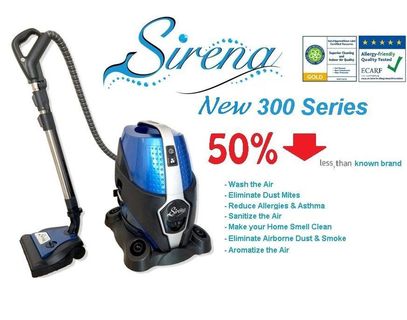 Brand New Sirena Vacuum Higher Cleaning Performance than rainbow