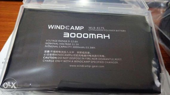 WindCamp Battery set for Yaesu FT817