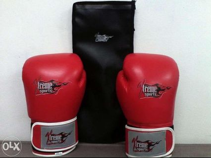 Xtreme Sports PU Leather Boxing Gloves
