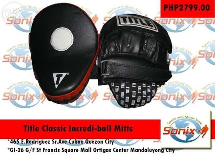 Title Classic Incrediball Boxing Mitts