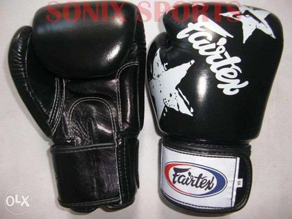 Fairtex Black Nation Boxing Gloves