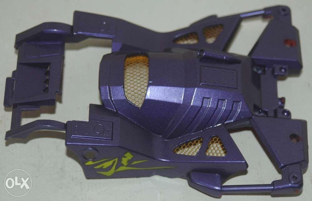 Tamiya Broken Gigant Custompainted Body (Category: Vehicle & Diecast Models) located in Quezon City. Submitted by inxskolexion (Listing ID 239218219, Image 2). Description: Tamiya Broken Gigant-Red Special body. Custom-painted, Acrylic hobby paint. Color-Metallic violet, and topped with 3 layers clear gloss finish. Body cut-outs, with orange Tamiya mesh applied. Will fit any Tamiya FM chassis. Buyer pays for shipping. Thanks for viewing this post